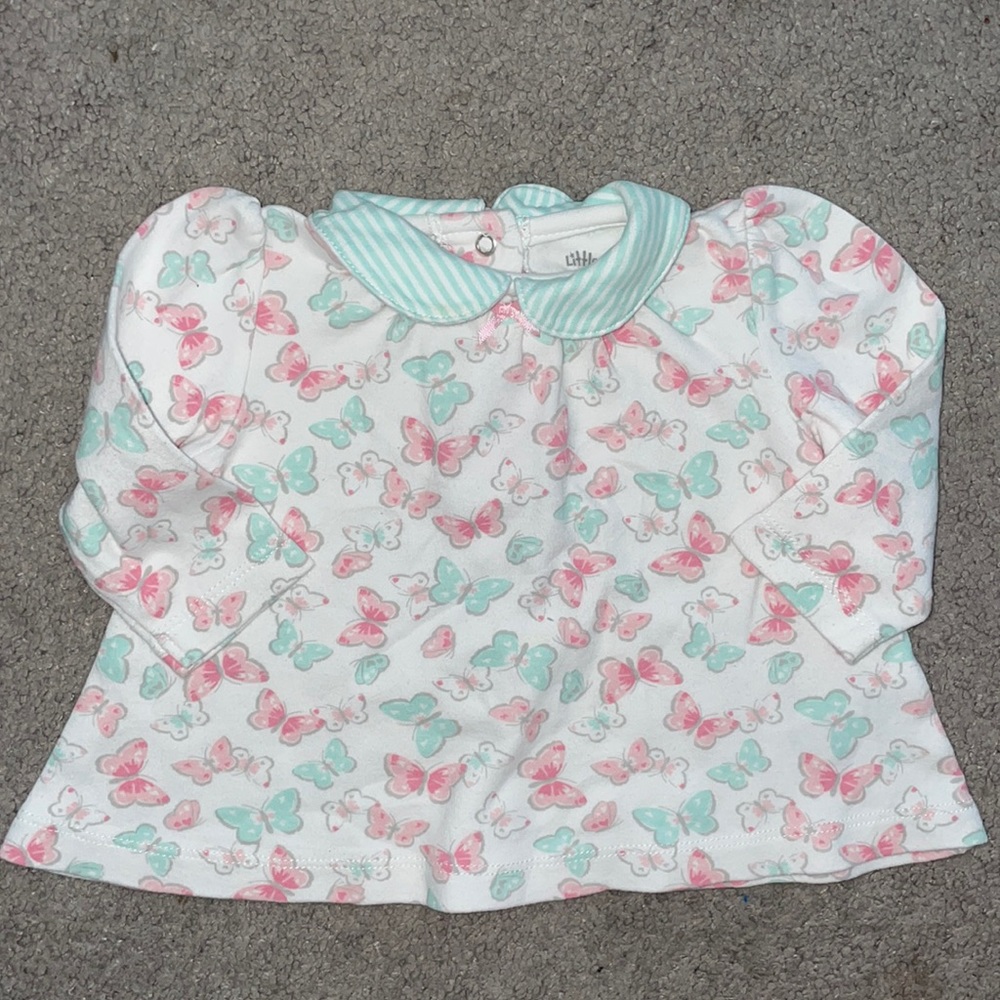 🏷️5 for $25🏷️ Little Me 6 months girls top
